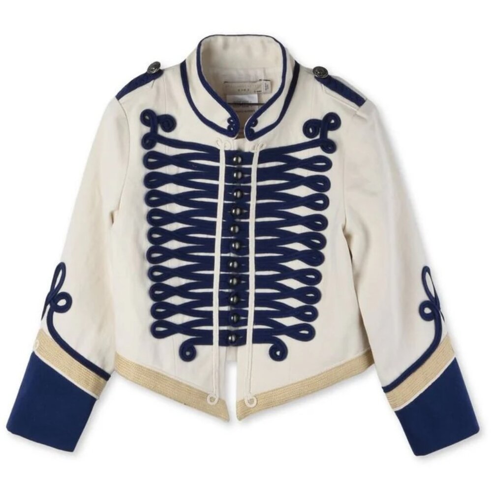 Stella McCartney KIDS Cream Military Jacket